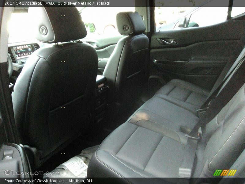Quicksilver Metallic / Jet Black 2017 GMC Acadia SLT AWD