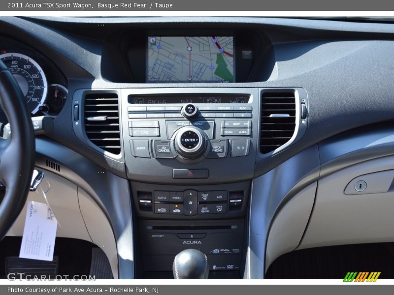 Basque Red Pearl / Taupe 2011 Acura TSX Sport Wagon