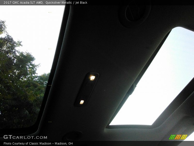 Quicksilver Metallic / Jet Black 2017 GMC Acadia SLT AWD
