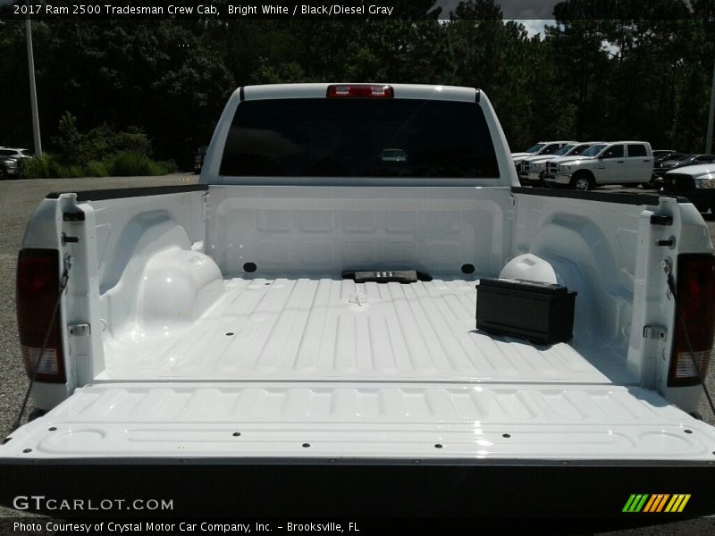 Bright White / Black/Diesel Gray 2017 Ram 2500 Tradesman Crew Cab