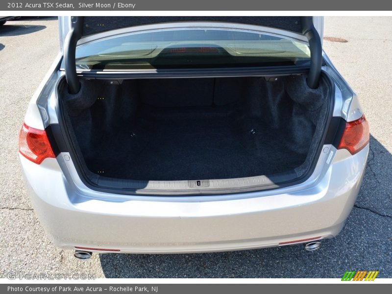 Silver Moon / Ebony 2012 Acura TSX Sedan