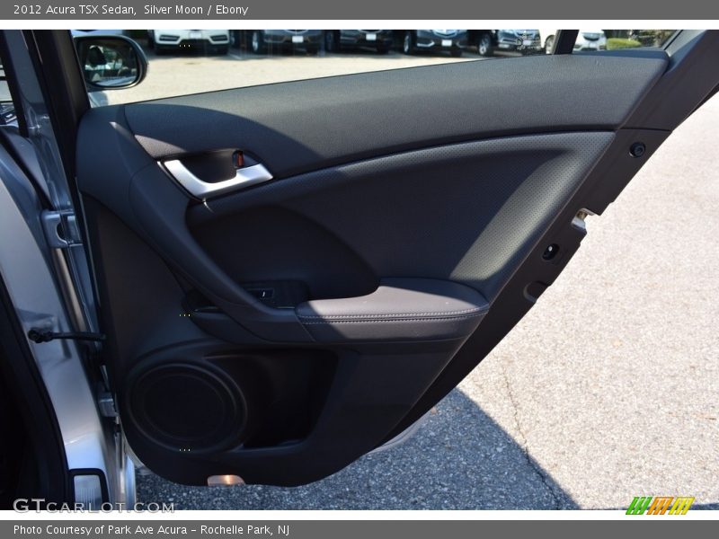 Silver Moon / Ebony 2012 Acura TSX Sedan