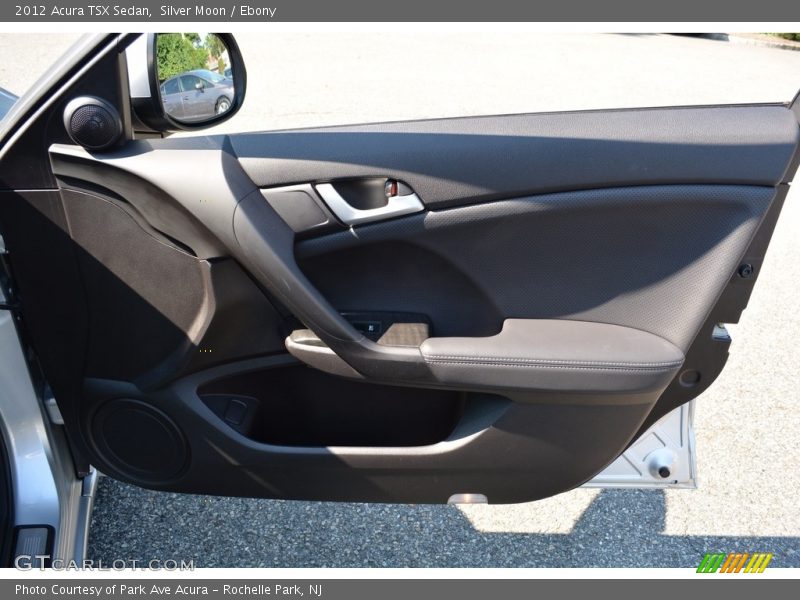 Silver Moon / Ebony 2012 Acura TSX Sedan