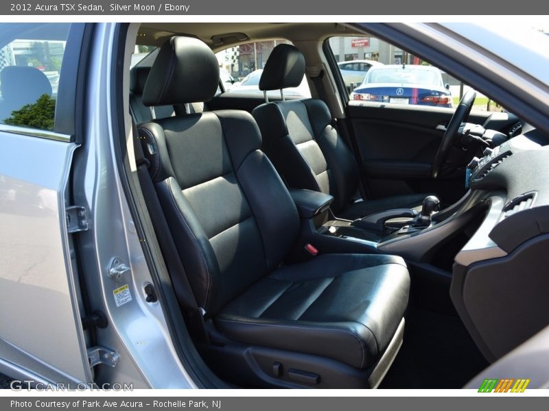 Silver Moon / Ebony 2012 Acura TSX Sedan