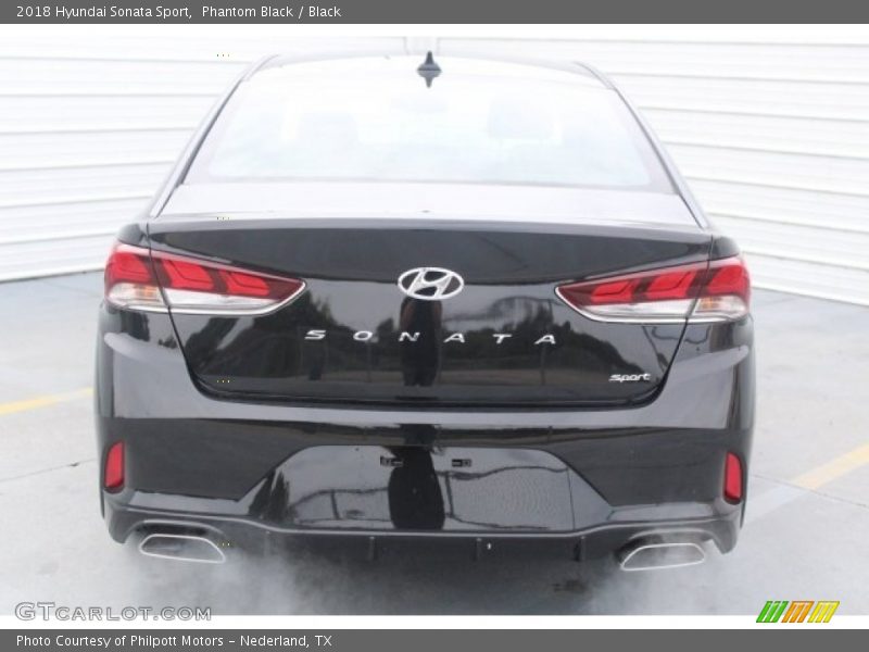 Phantom Black / Black 2018 Hyundai Sonata Sport
