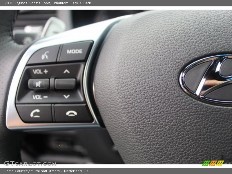 Phantom Black / Black 2018 Hyundai Sonata Sport