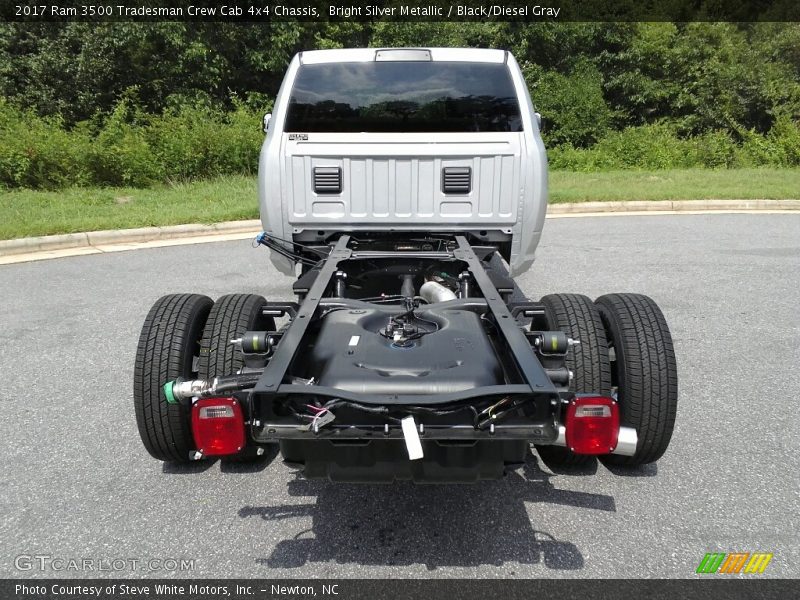 Bright Silver Metallic / Black/Diesel Gray 2017 Ram 3500 Tradesman Crew Cab 4x4 Chassis