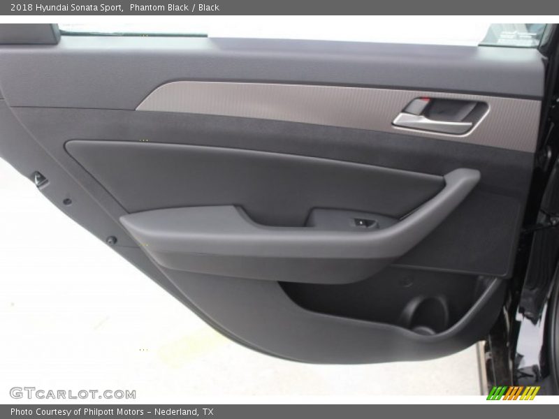 Phantom Black / Black 2018 Hyundai Sonata Sport