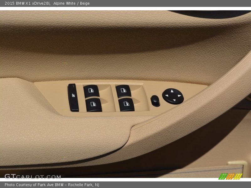 Alpine White / Beige 2015 BMW X1 xDrive28i