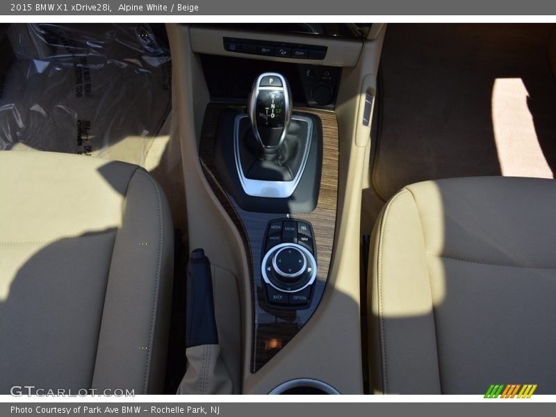 Alpine White / Beige 2015 BMW X1 xDrive28i