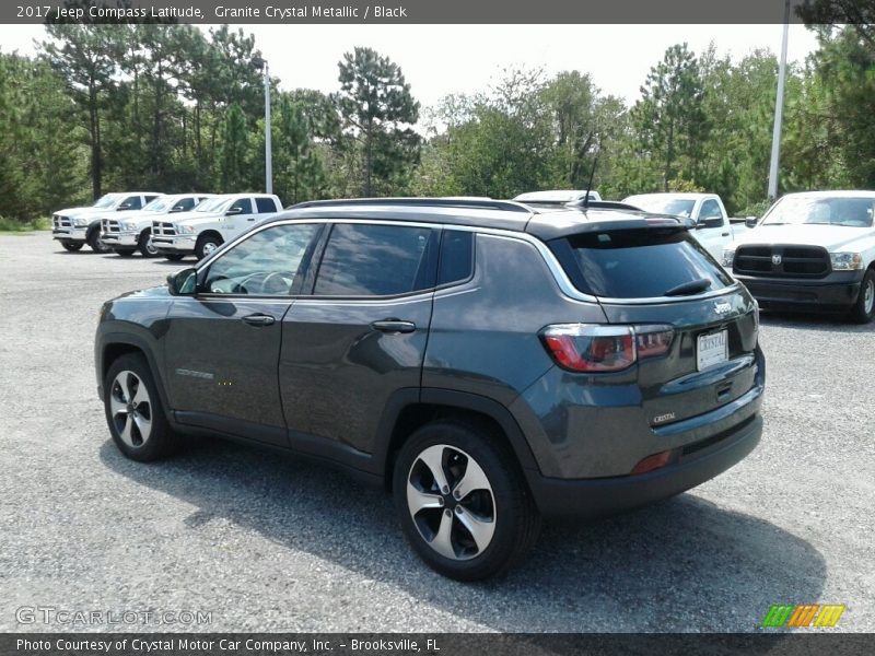 Granite Crystal Metallic / Black 2017 Jeep Compass Latitude