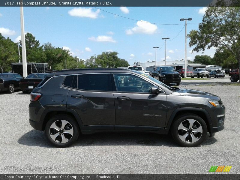 Granite Crystal Metallic / Black 2017 Jeep Compass Latitude