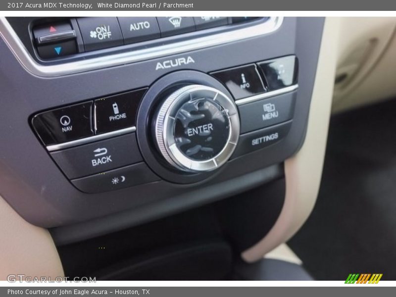 White Diamond Pearl / Parchment 2017 Acura MDX Technology