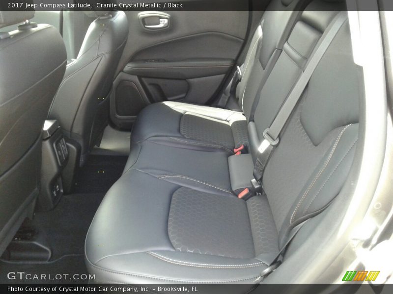 Granite Crystal Metallic / Black 2017 Jeep Compass Latitude
