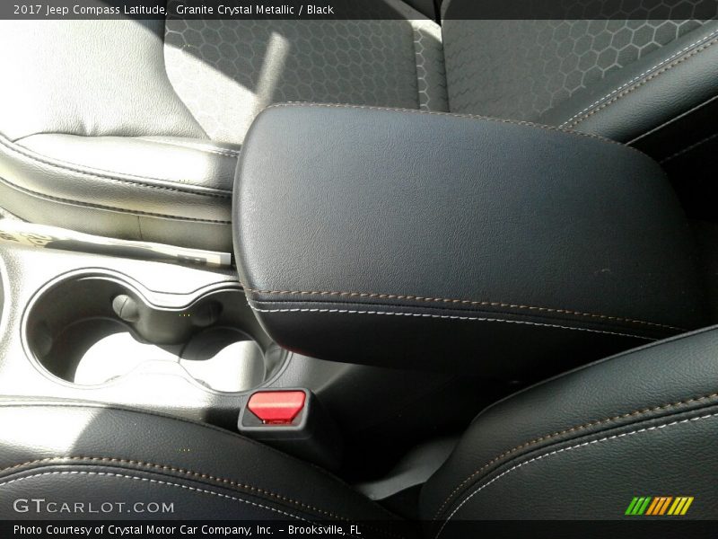 Granite Crystal Metallic / Black 2017 Jeep Compass Latitude