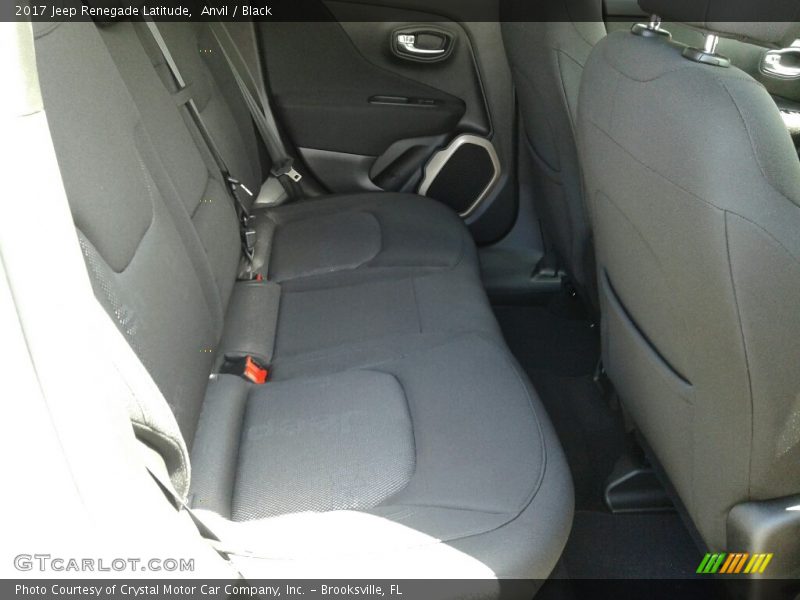 Anvil / Black 2017 Jeep Renegade Latitude