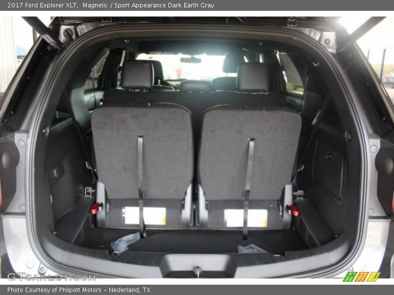 Magnetic / Sport Appearance Dark Earth Gray 2017 Ford Explorer XLT