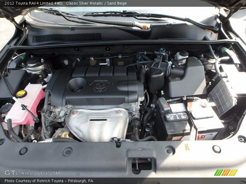 Classic Silver Metallic / Sand Beige 2012 Toyota RAV4 Limited 4WD