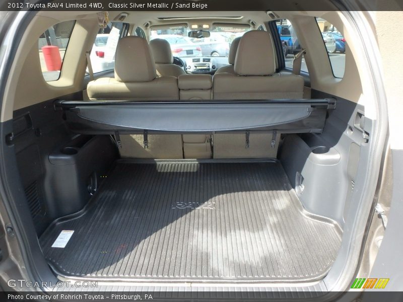 Classic Silver Metallic / Sand Beige 2012 Toyota RAV4 Limited 4WD
