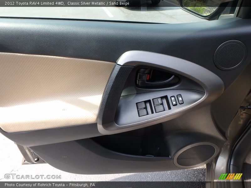 Classic Silver Metallic / Sand Beige 2012 Toyota RAV4 Limited 4WD