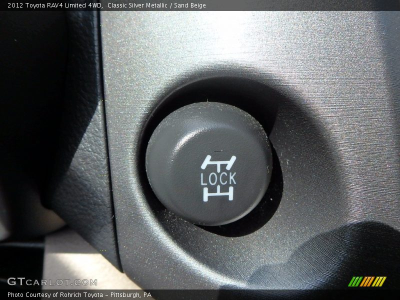 Classic Silver Metallic / Sand Beige 2012 Toyota RAV4 Limited 4WD
