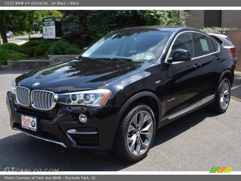 Jet Black / Black 2015 BMW X4 xDrive28i