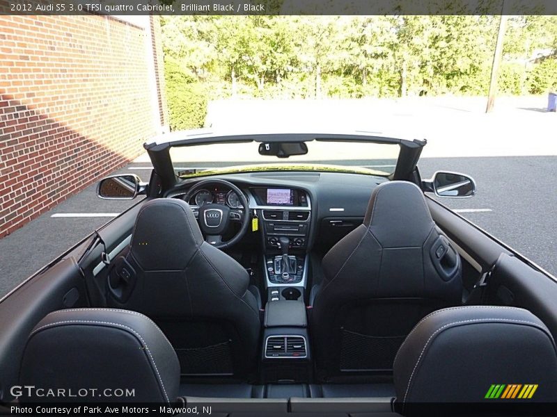 Brilliant Black / Black 2012 Audi S5 3.0 TFSI quattro Cabriolet