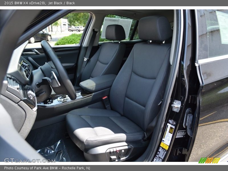 Jet Black / Black 2015 BMW X4 xDrive28i