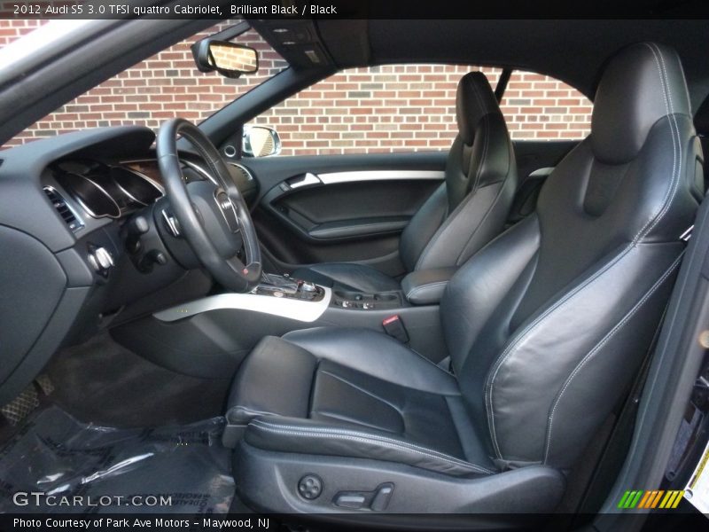 Brilliant Black / Black 2012 Audi S5 3.0 TFSI quattro Cabriolet