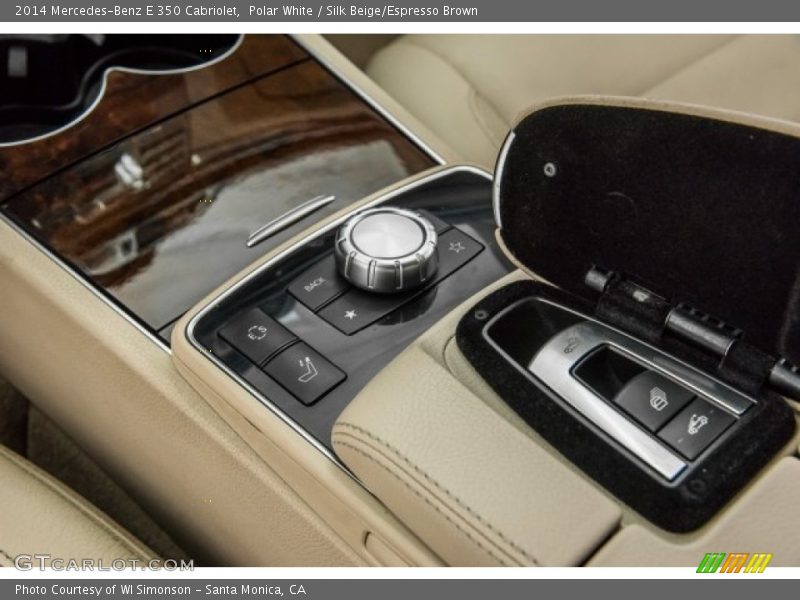 Polar White / Silk Beige/Espresso Brown 2014 Mercedes-Benz E 350 Cabriolet