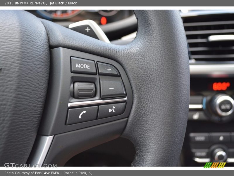 Jet Black / Black 2015 BMW X4 xDrive28i