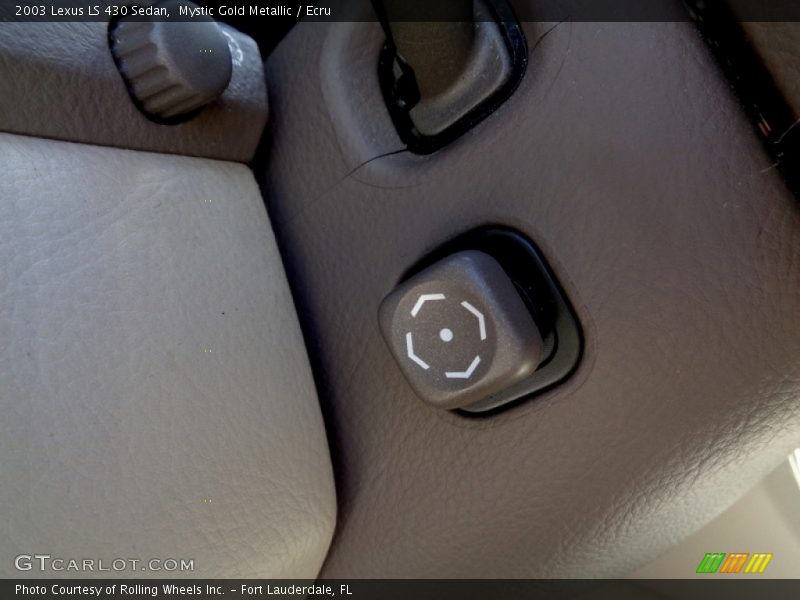 Mystic Gold Metallic / Ecru 2003 Lexus LS 430 Sedan