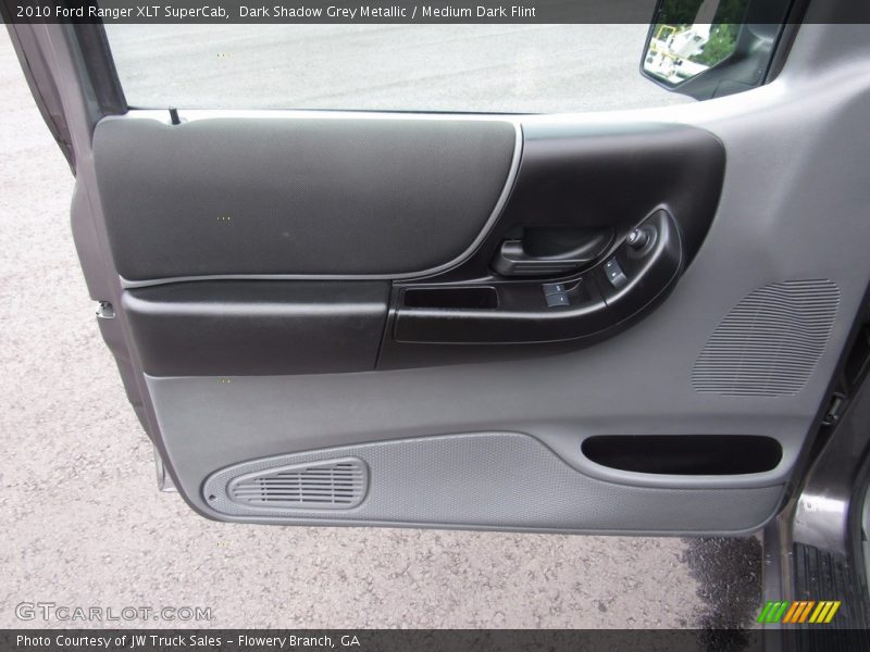 Dark Shadow Grey Metallic / Medium Dark Flint 2010 Ford Ranger XLT SuperCab
