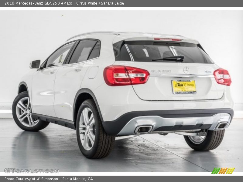 Cirrus White / Sahara Beige 2018 Mercedes-Benz GLA 250 4Matic