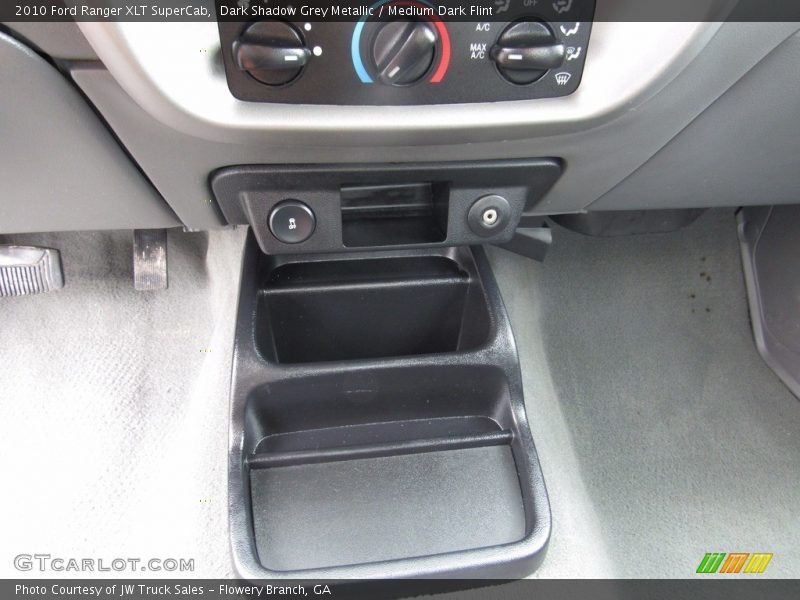 Dark Shadow Grey Metallic / Medium Dark Flint 2010 Ford Ranger XLT SuperCab