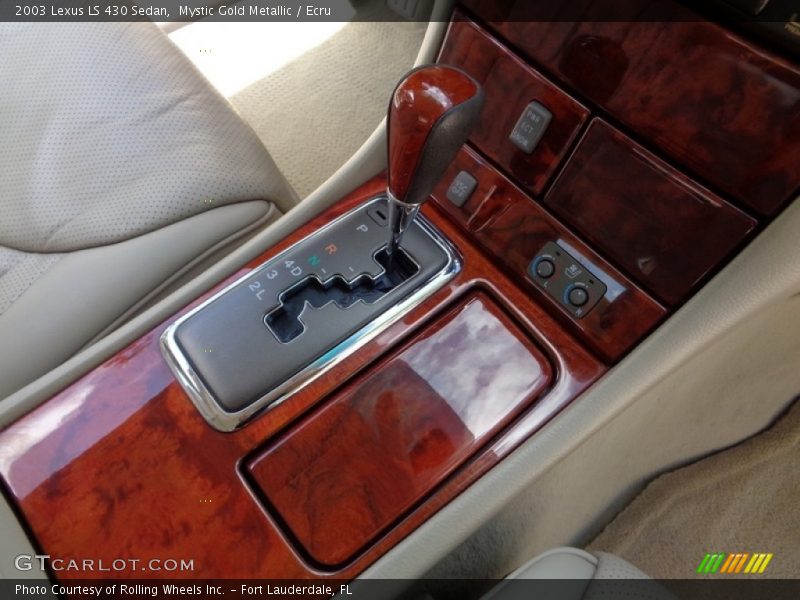 Mystic Gold Metallic / Ecru 2003 Lexus LS 430 Sedan