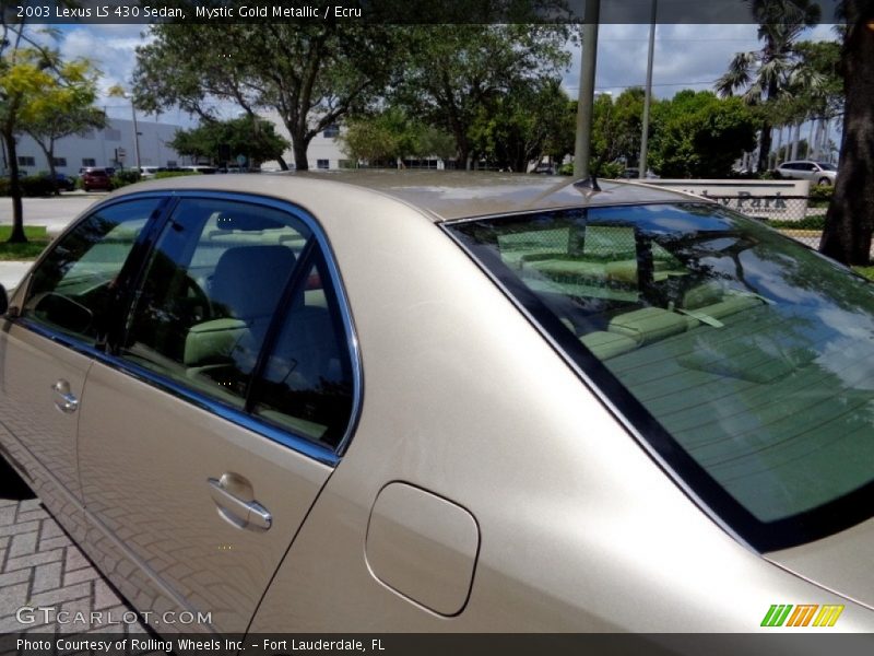 Mystic Gold Metallic / Ecru 2003 Lexus LS 430 Sedan