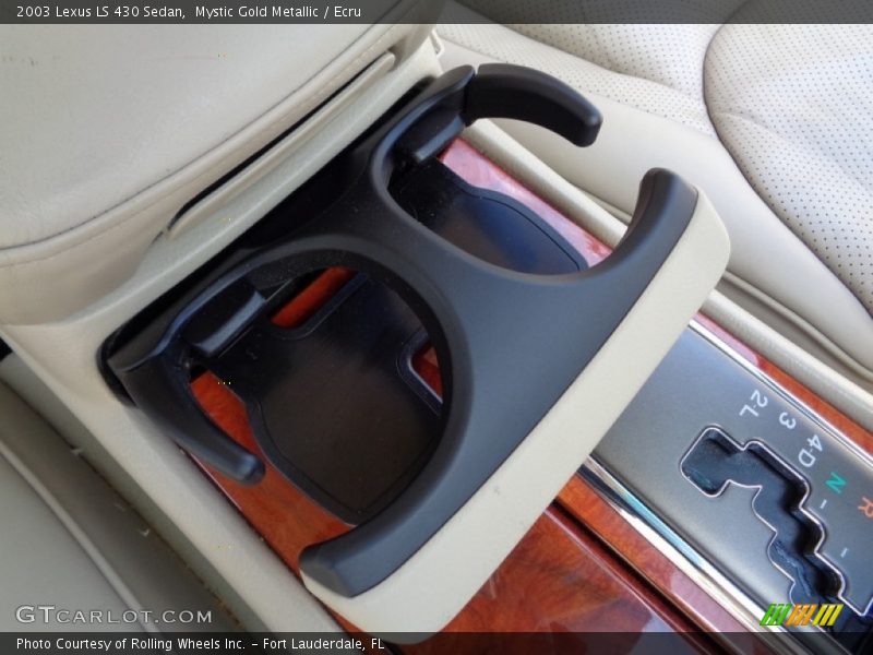 Mystic Gold Metallic / Ecru 2003 Lexus LS 430 Sedan