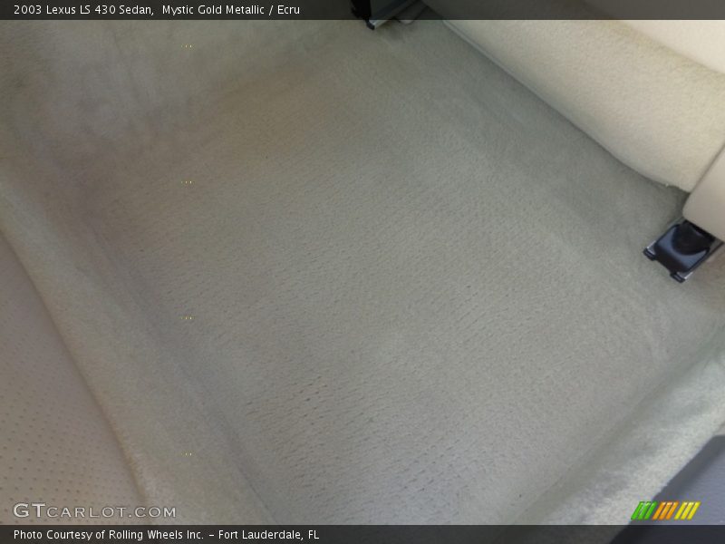 Mystic Gold Metallic / Ecru 2003 Lexus LS 430 Sedan