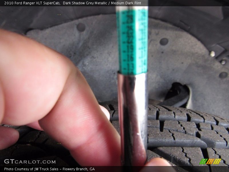 Dark Shadow Grey Metallic / Medium Dark Flint 2010 Ford Ranger XLT SuperCab
