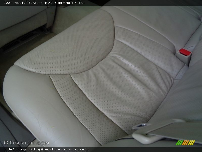 Mystic Gold Metallic / Ecru 2003 Lexus LS 430 Sedan