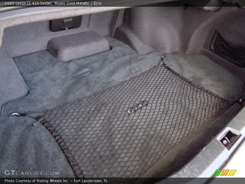 Mystic Gold Metallic / Ecru 2003 Lexus LS 430 Sedan