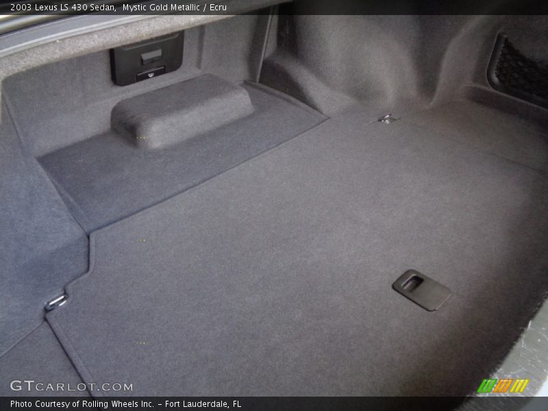 Mystic Gold Metallic / Ecru 2003 Lexus LS 430 Sedan
