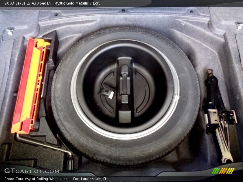 Mystic Gold Metallic / Ecru 2003 Lexus LS 430 Sedan