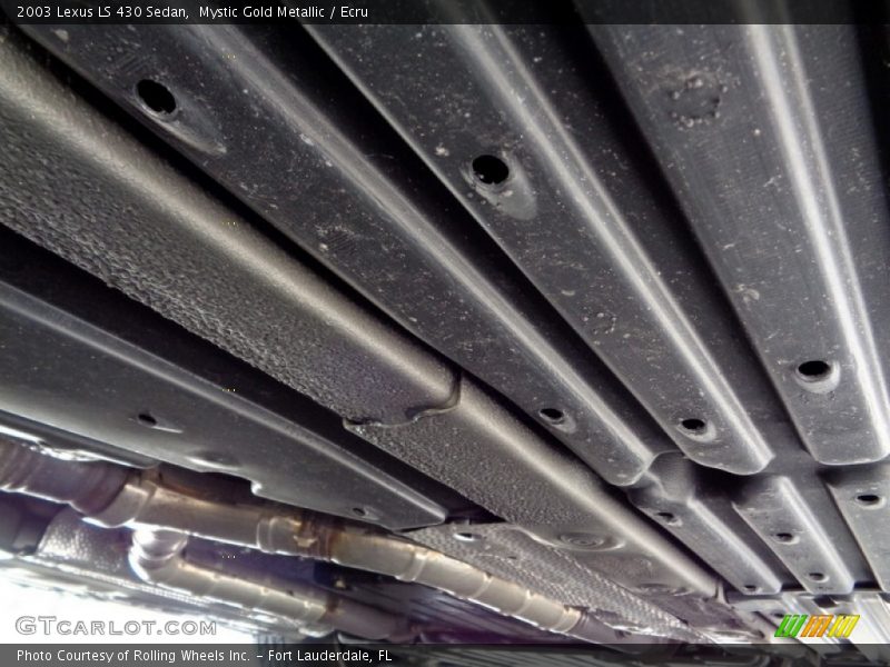 Mystic Gold Metallic / Ecru 2003 Lexus LS 430 Sedan