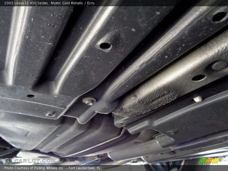 Mystic Gold Metallic / Ecru 2003 Lexus LS 430 Sedan