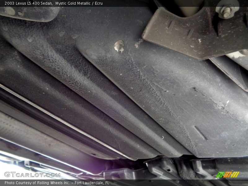Mystic Gold Metallic / Ecru 2003 Lexus LS 430 Sedan