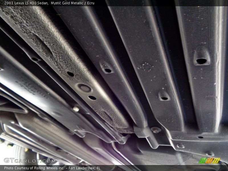 Mystic Gold Metallic / Ecru 2003 Lexus LS 430 Sedan