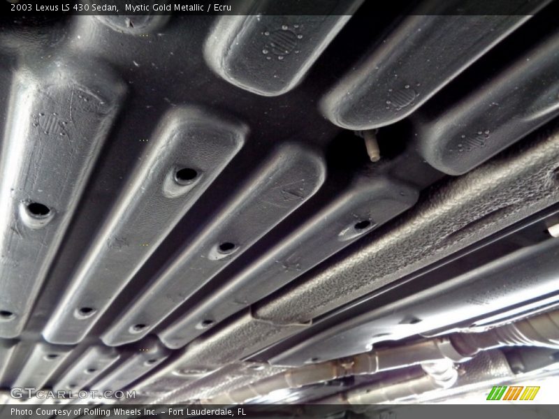 Mystic Gold Metallic / Ecru 2003 Lexus LS 430 Sedan