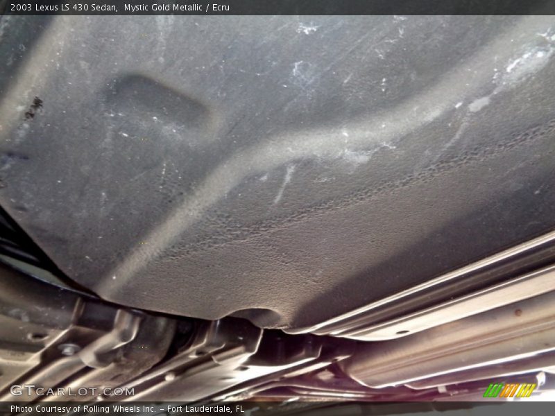 Mystic Gold Metallic / Ecru 2003 Lexus LS 430 Sedan